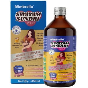 Nimbrella Swayam Sundri Women Complete Ayurvedic Health Tonic bottle and outer packaging box